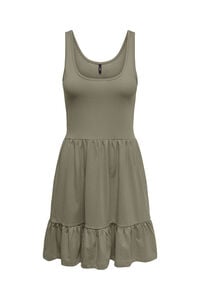 Only Vestido curto liso
