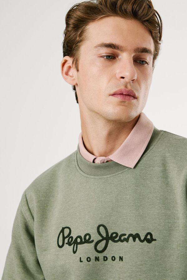 Pepe Jeans Sudadera Cuello Redondo Con Logo estampado