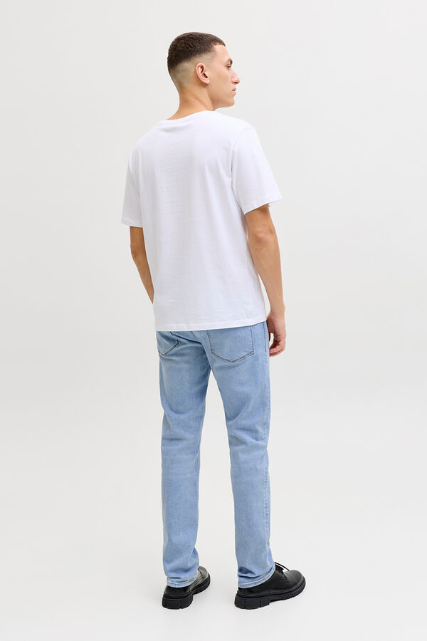 Jack & Jones Slim fit jeans bleu