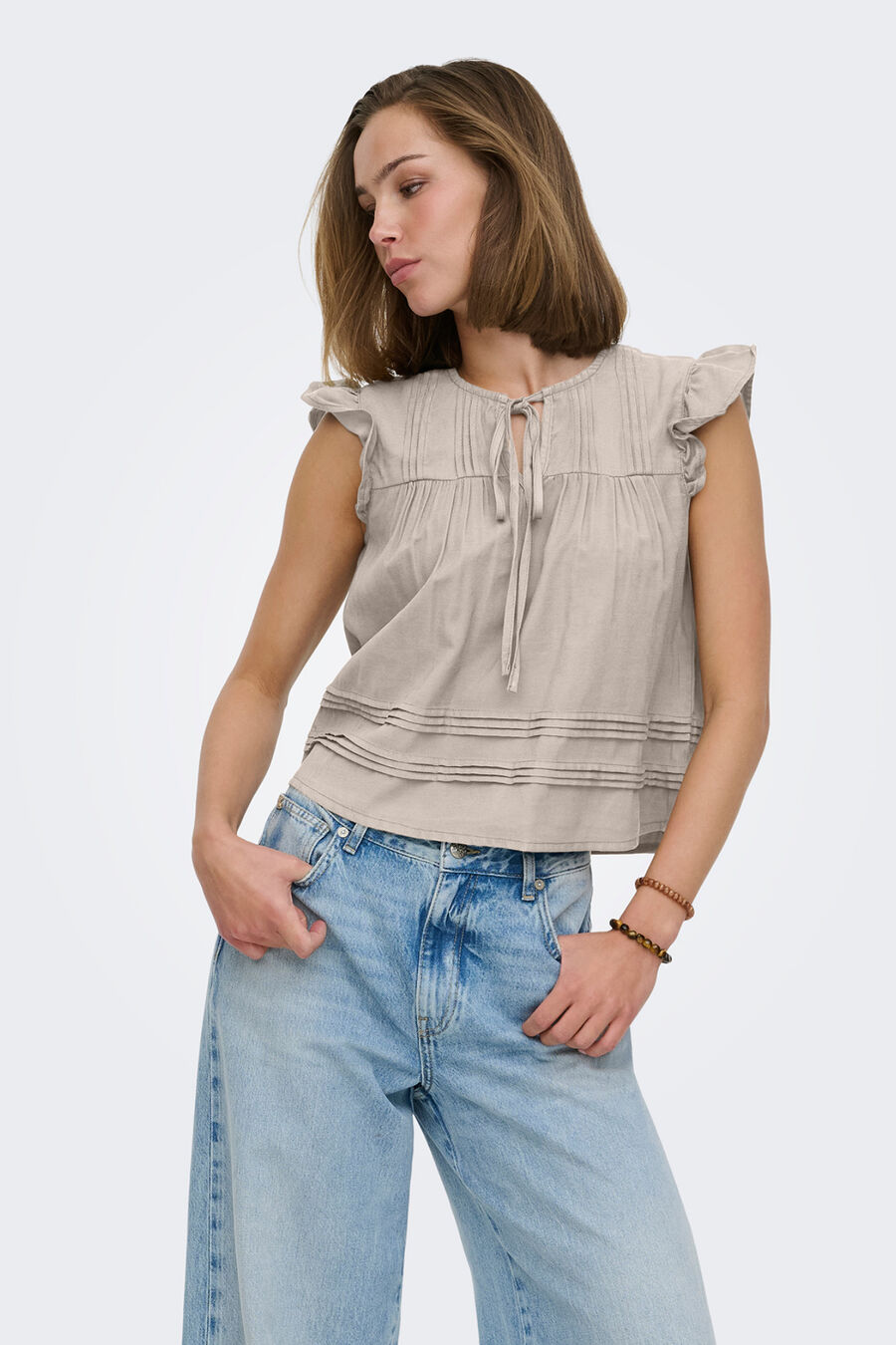 Blusa sin mangas