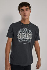 Springfield AC DC T-shirt tamnosiva