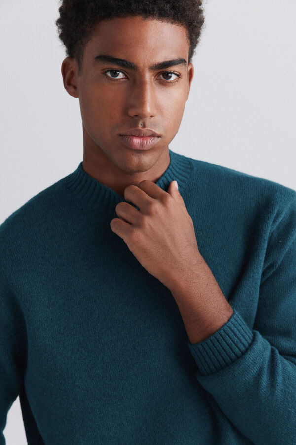 Springfield Perkins neck jumper blue