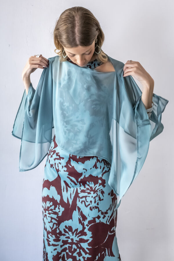 Cul Sac Shawl Zelena