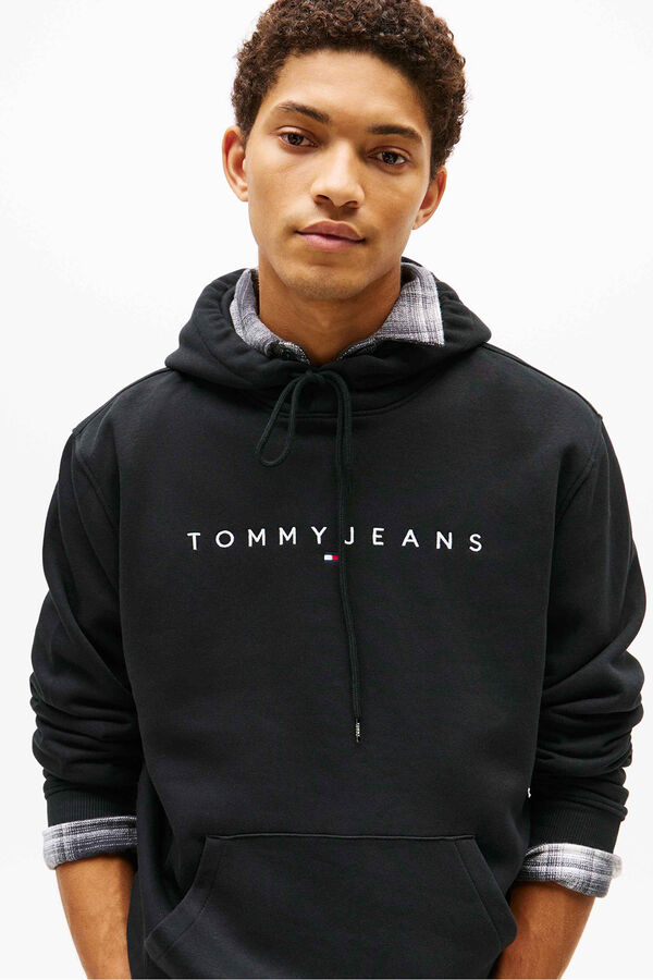Tommy Jeans Regular fit sweatshirt black