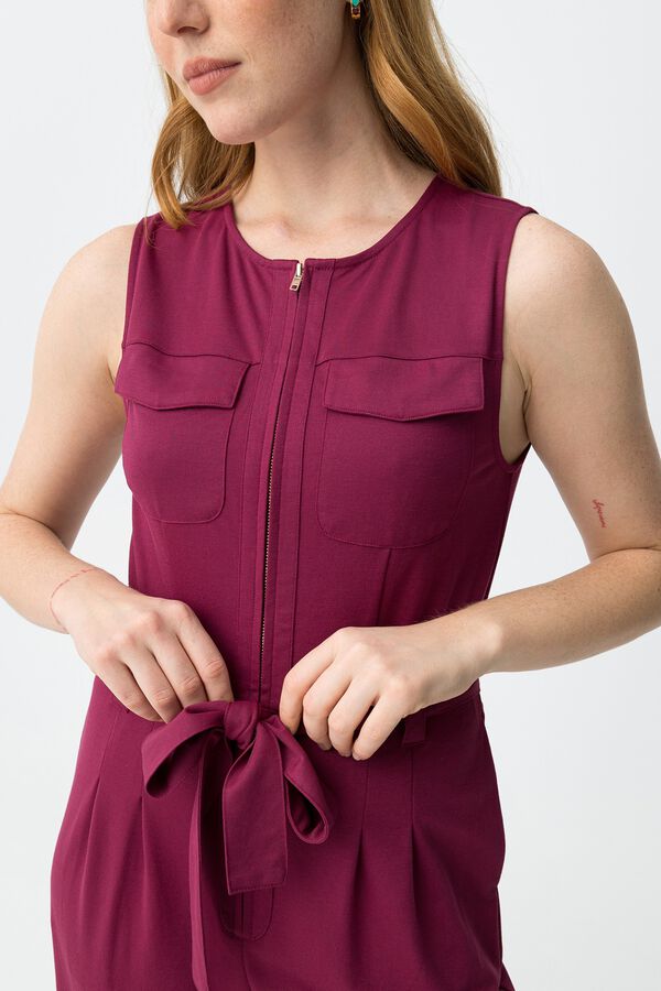 Tiffosi sleeves jumpsuit printed