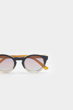 Springfield Translucent oval sunglasses brown