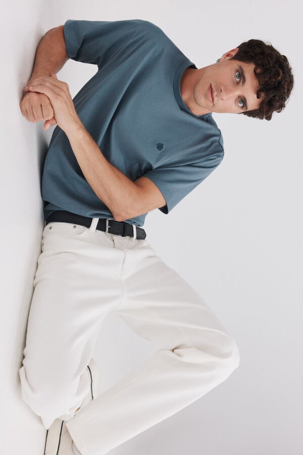 Springfield Springfield logo basic T-shirt blue