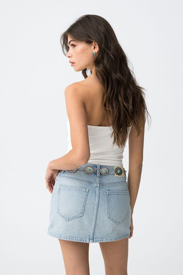 Tiffosi Young Top super ajustado white