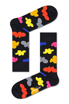 Springfield Schwarze Socken mit Wolken-Prints schwarz