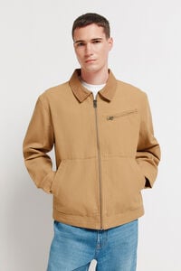 Springfield Cotton contrast washed jacket