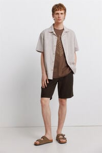 Springfield Cotton comfort fit Bermuda shorts