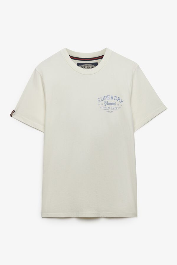Superdry Graphic short sleeve T-shirt white