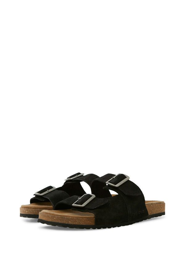Jack & Jones Double buckle sandals black