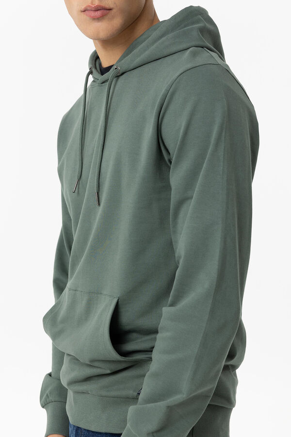 Springfield Sweatshirt Capuz Básica verde