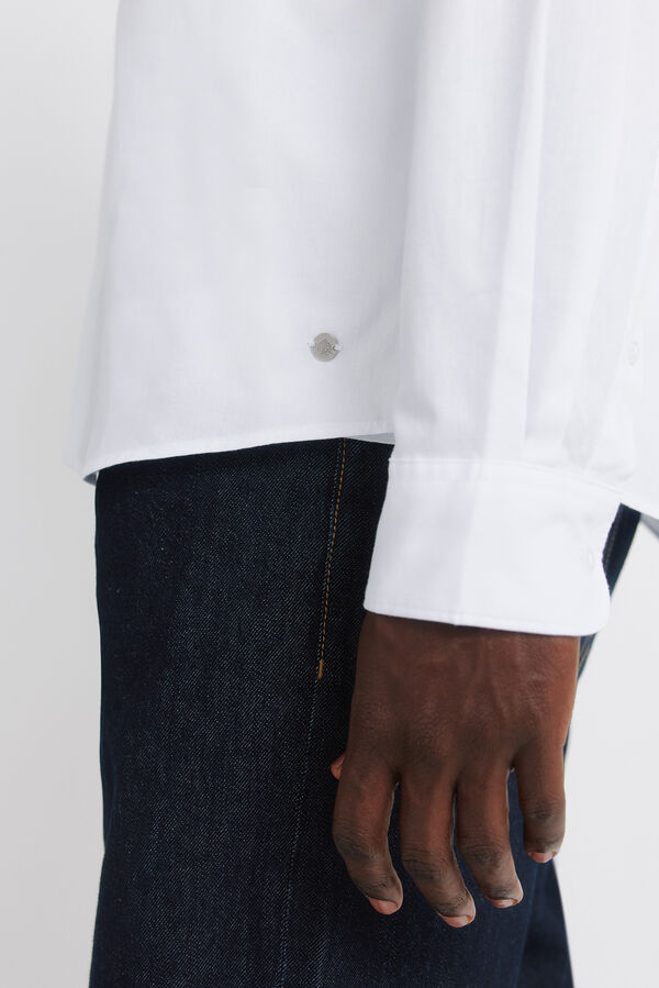 Springfield Chemise habill&eacute;e &agrave; la structure facile d'entretien blanc