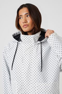 Brave Soul Short hooded raincoat
