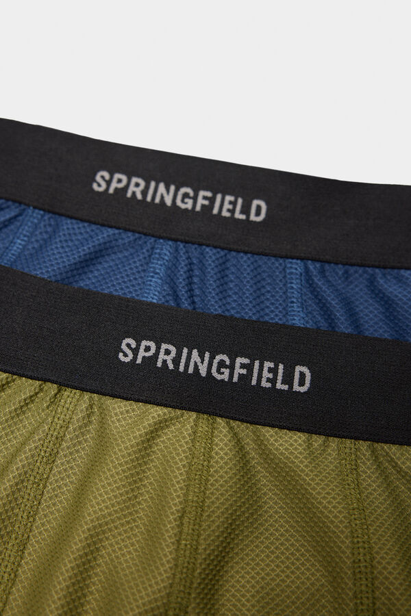 Springfield 2-pack sporty boxers navy
