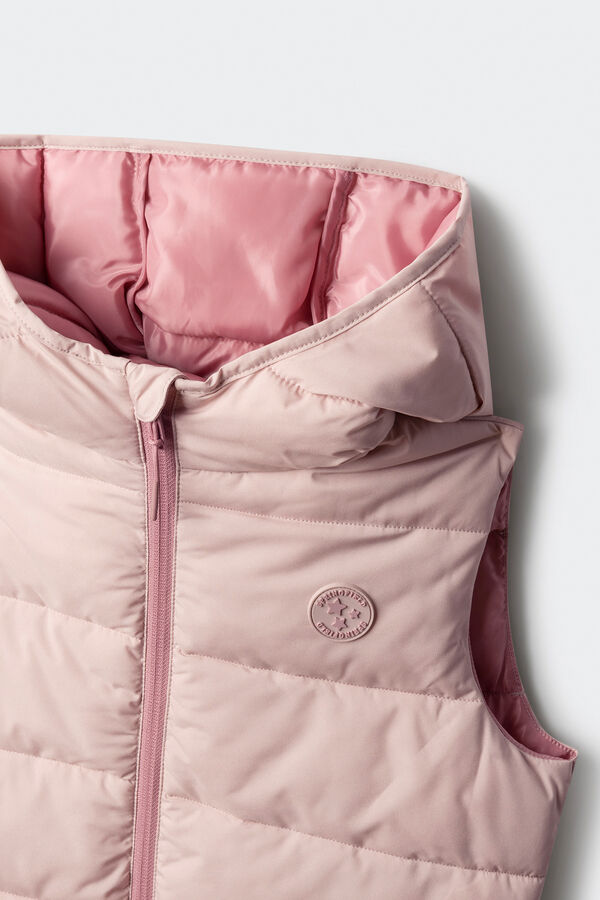 Springfield Kids Chaleco acolchado niña rosa