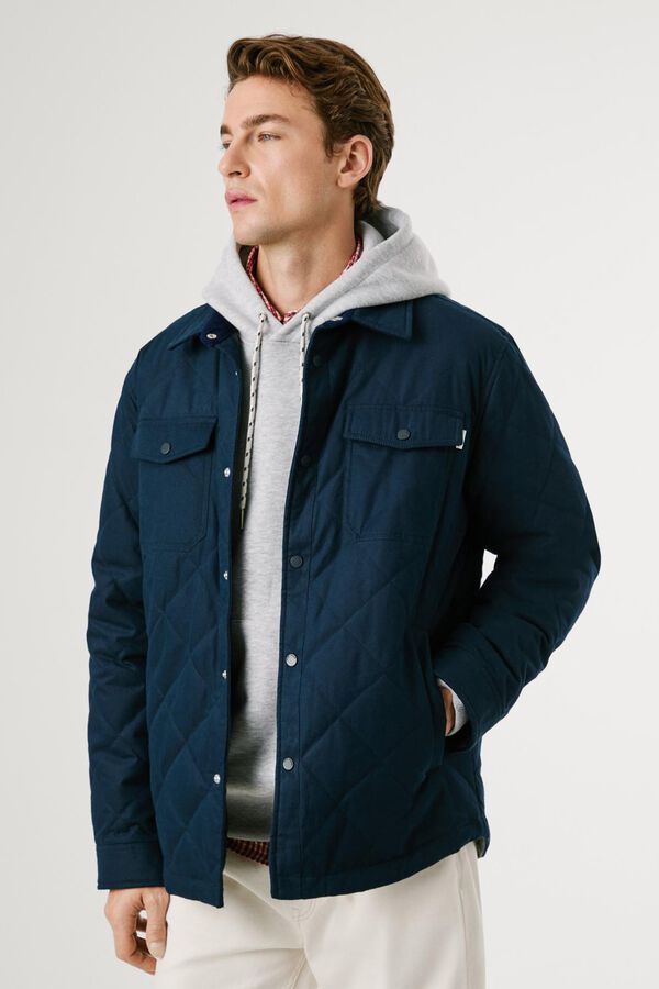 Pepe Jeans Padded Overshirt blue