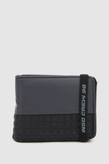 Inside Cartera Hombre Cierre Elastico negro