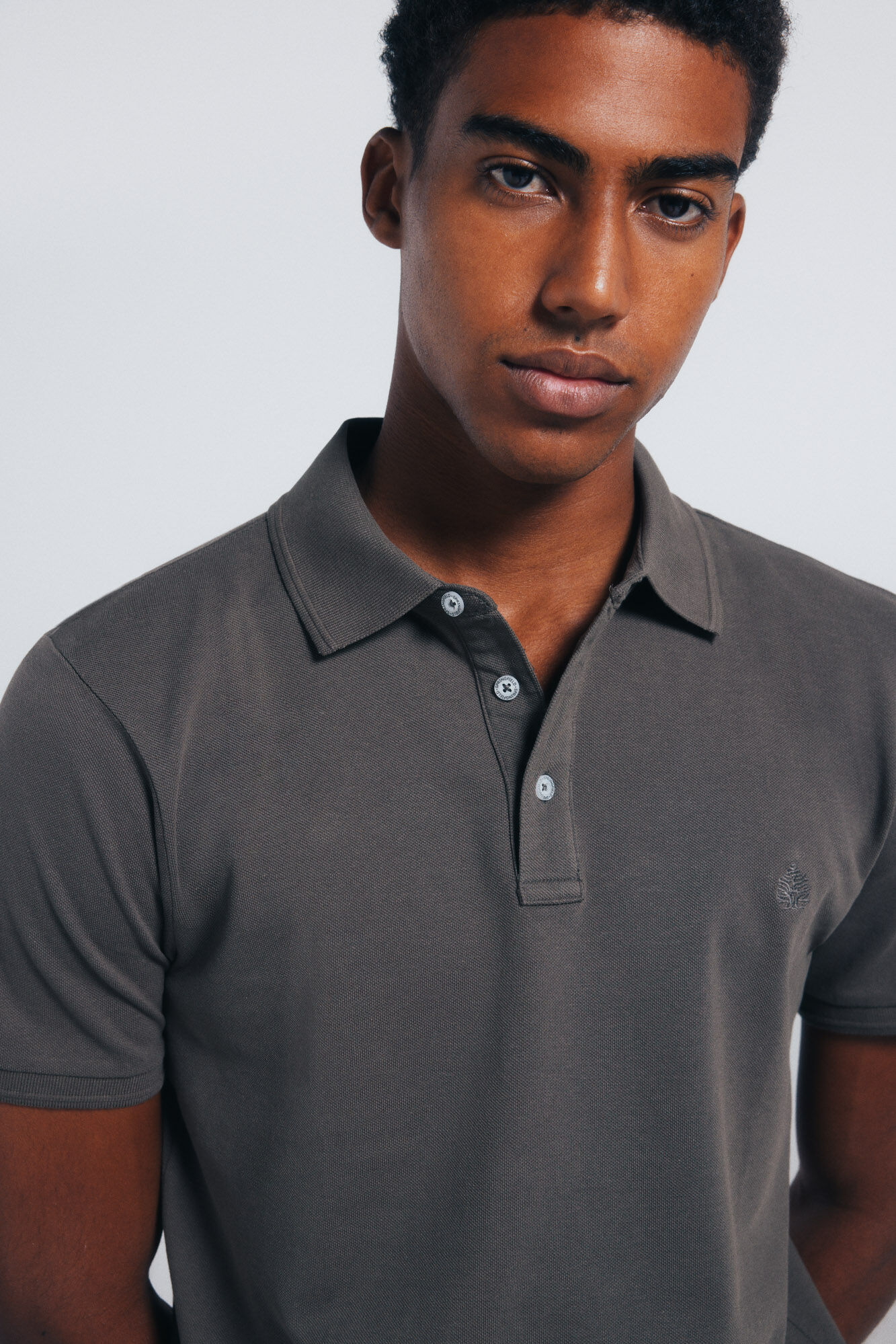 Springfield Slim fit piqu&eacute; polo shirt