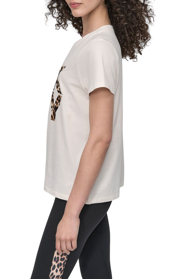 DKNY Camiseta logo dkny beige