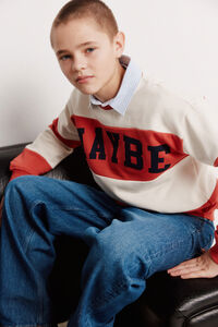 Springfield Kids Sudadera a rayas "Maybe" ni&ntilde;o