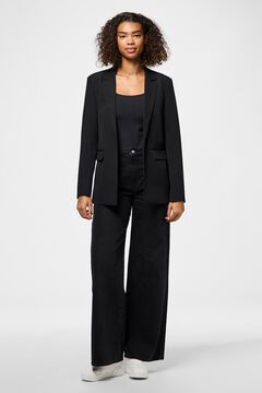 Pieces Blazer forro estampado