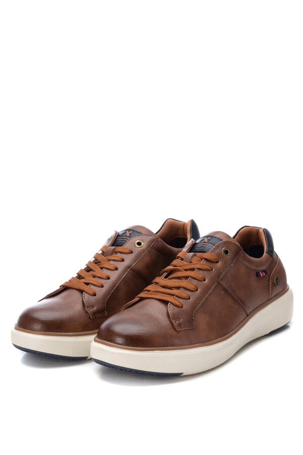 Springfield Zapatilla de hombre marrón medio