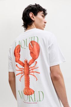 Jack & Jones T-shirt loose fit em algod&atilde;o