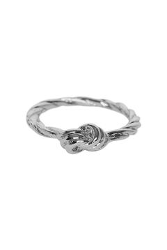 Springfield Women's knot ring. gray