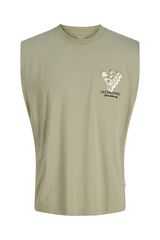 Jack & Jones Relaxed fit vest top green