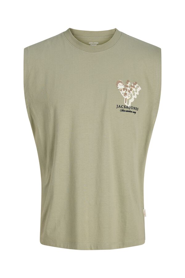 Jack & Jones Relaxed fit vest top green