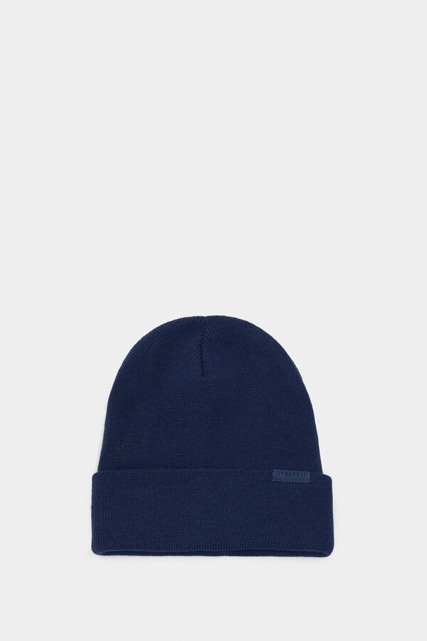 Springfield Gorro beanie básico azul oscuro