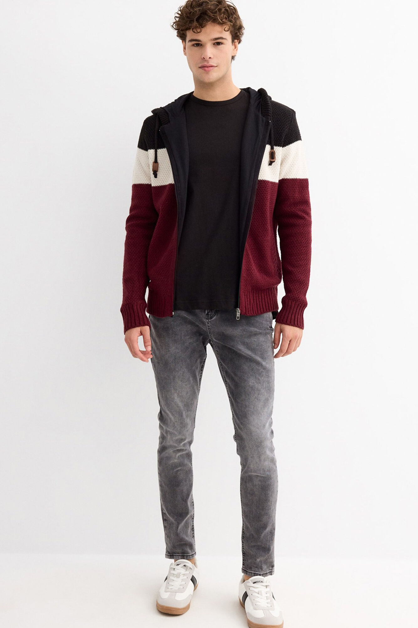 Inside Chaqueta Punto Con Cremallera