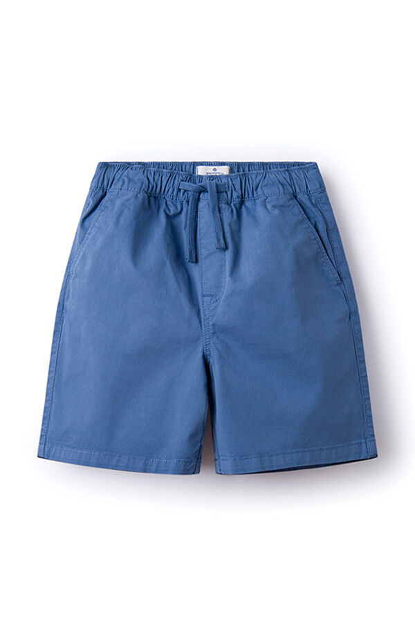 Springfield Boys' cotton Bermuda shorts indigo blue