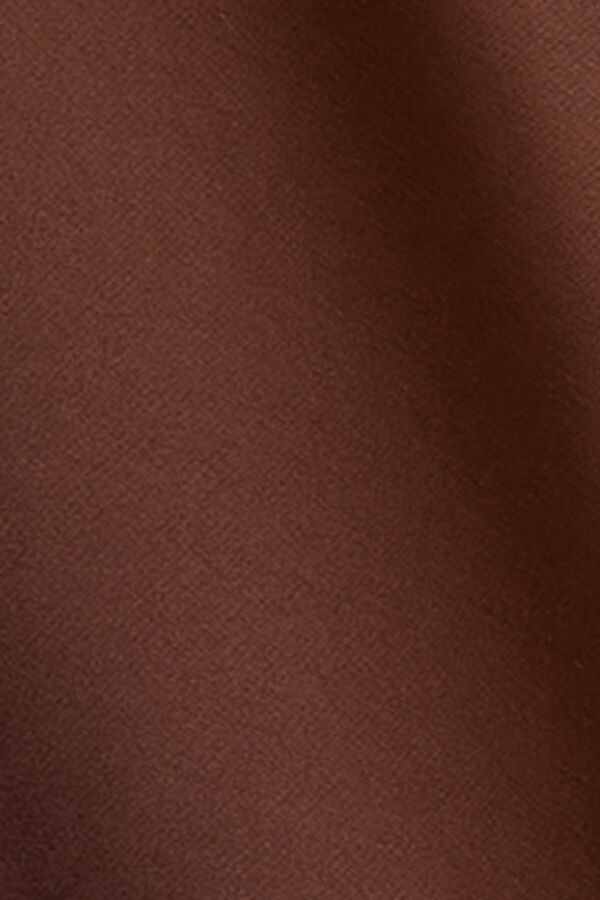 Koton Falda midi de corte regular con cintura est&aacute;ndar tostado