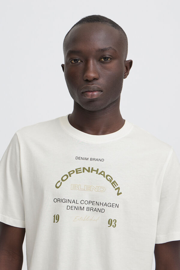 Blend Short-sleeve T-shirt white
