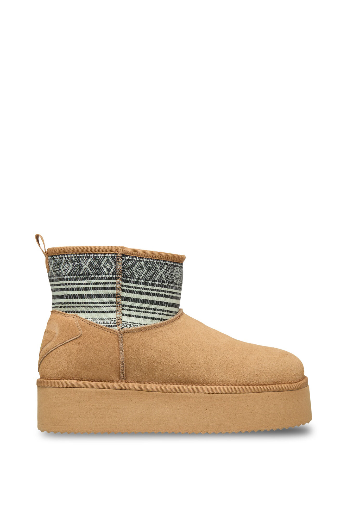 Roxy Stiefel aus Wildleder mit Plateau