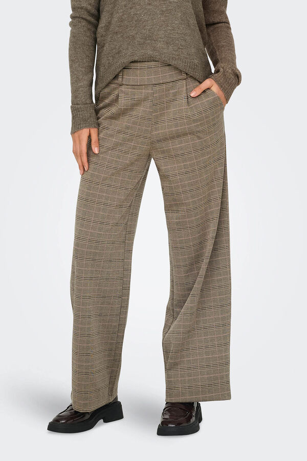 JDY Pantal&oacute;n de vestir gris