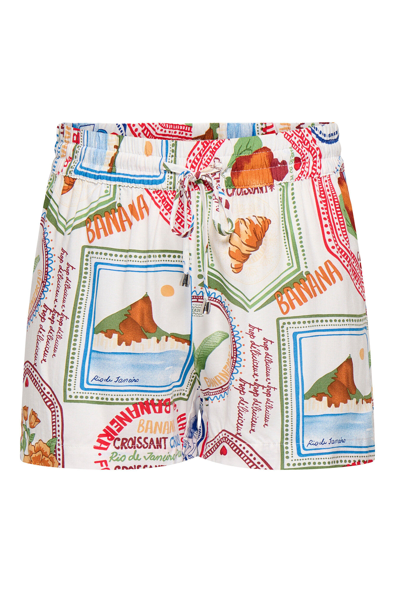 JDY Short fluido estampado