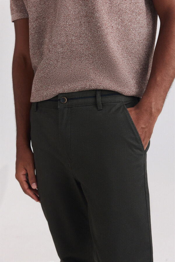 Springfield Cal&ccedil;as chino microestampadas slim fit estampado