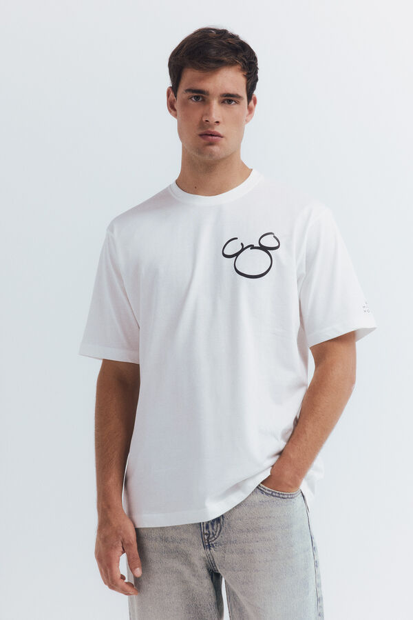 Springfield Mickey T-shirt Bež