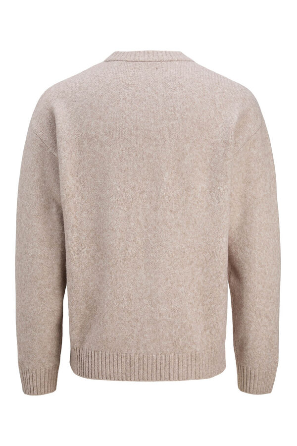 Jack & Jones Jersey de punto b&aacute;sico gris