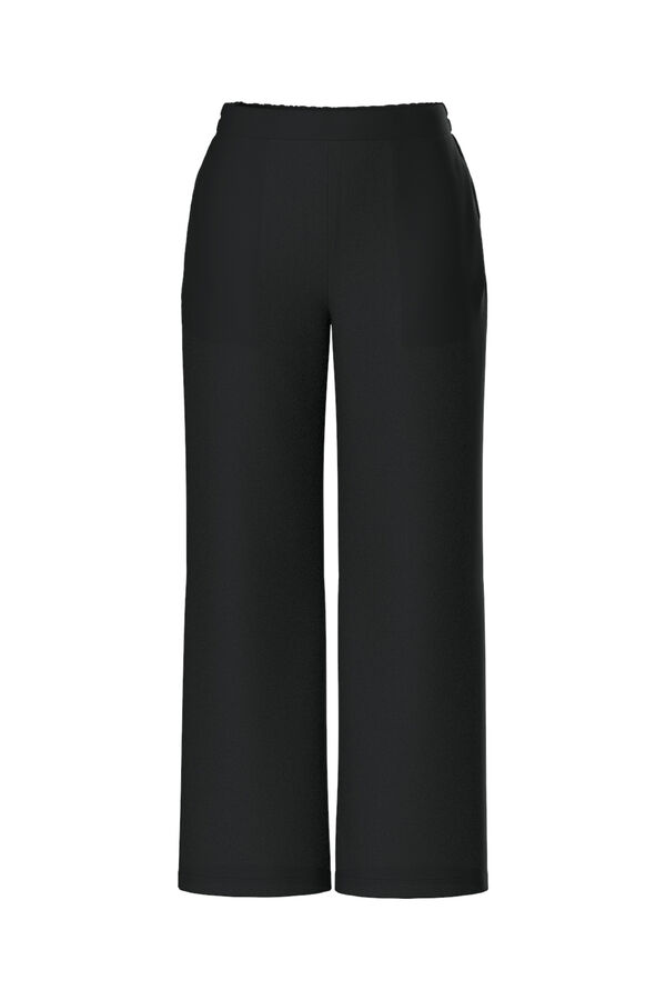 Springfield Pantalón básico negro