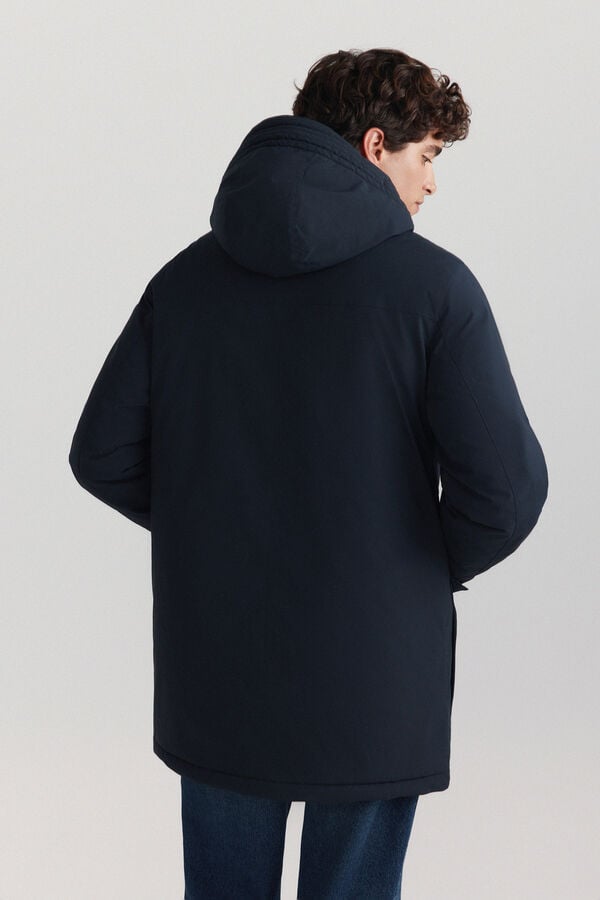 Springfield Thermal puffer parka blue