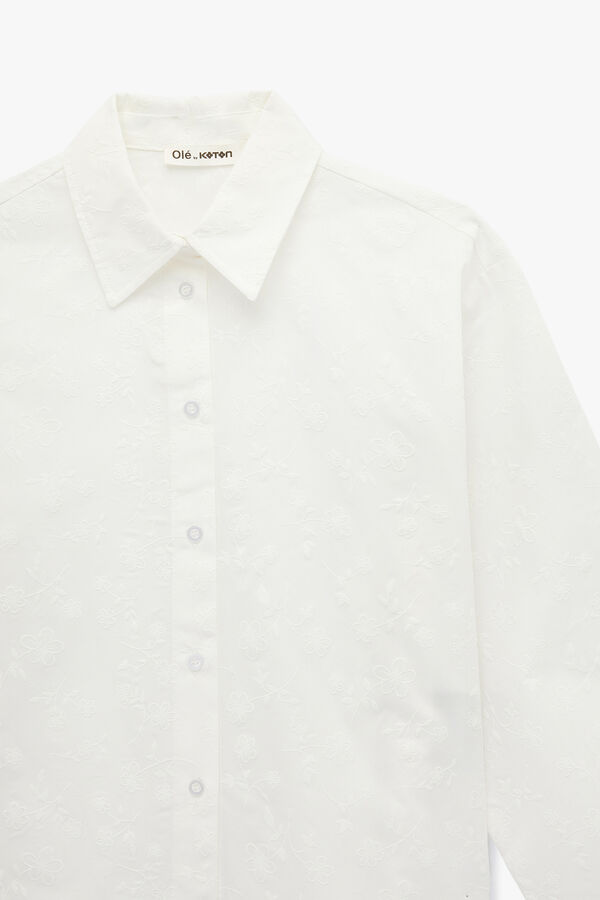 Koton Camisa de manga larga blanco