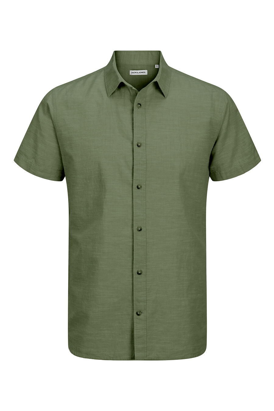 Camisa mangas corta confort fit