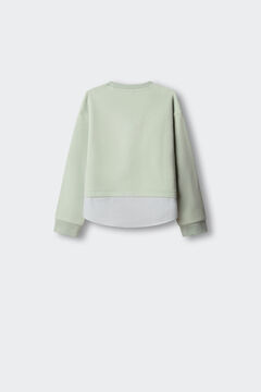 Springfield Kids Sweatshirt bimaterial estrela