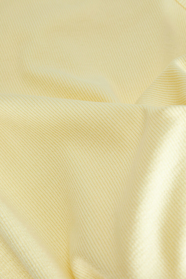 Springfield Essential ribbed top banana